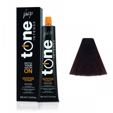 Vopsea semipermanenta de par Vitality's Tone Intense Dark Chestnut fara amoniac