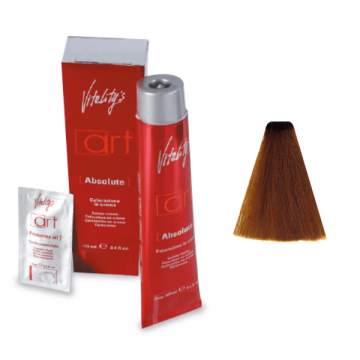 Vopsea permanenta de par Vitality's Art Absolute cu amoniac 7.43 100ml
