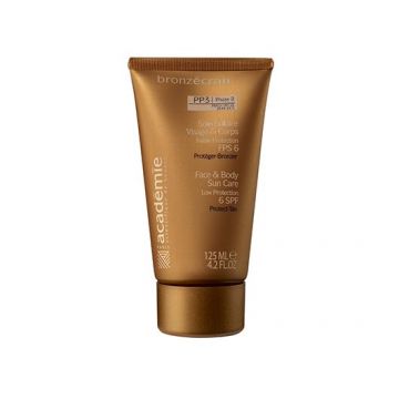 Lotiune de fata si corp Academie Soin Solaire Visage SPF 6 pentru protectie solara 120 ml