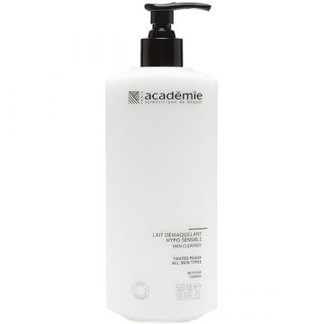 Lapte demachiant Academie Visage Lait Demaquillant Hypo-Sensible pentru tenul sensibil 500 ml