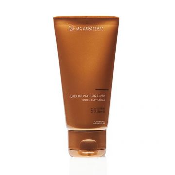 Crema colorata pentru fata Academie Super Bronzecran Cuivre FPS6