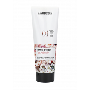 Lapte de corp Academie Spa Destination Sakura Delicat Lait Corps Ceremonie Florale 100ml