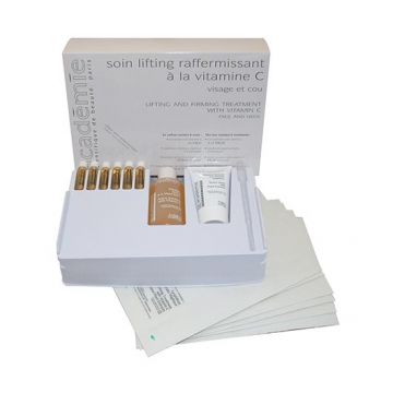 Tratament monodoza Academie Visage Soin Lifting Raffermissant à la Vitamine C efect lifting