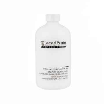 Solutie neutralizanta tratament Academie Visage AHA Solution Neutralisante pour Gel Peeling aux A.H.A (10%-15%) 500 ml