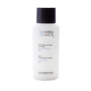 Gel exfoliant Academie Dermacte Nettoyant Exfoliant Quotidiene - Acide Glycolique cu acid glicolic 6% ten matur 250 ml