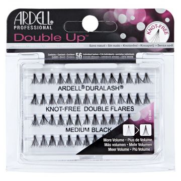 Gene false Ardell Double Individual Knot-Free Long Black 