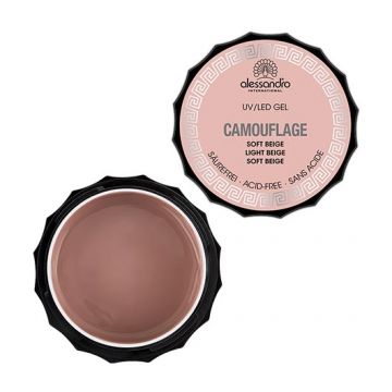 Gel unghii Alessandro UV Camouflage Beige Light 15g