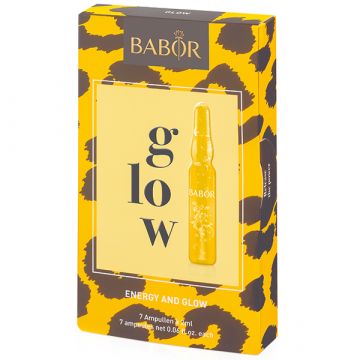 Fiole Babor Glow cu efect de luminozitate pentru ten 7 x 2 ml