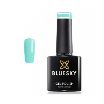 Lac de unghii semipermanent Bluesky UV Turquoise Blue 15ml 