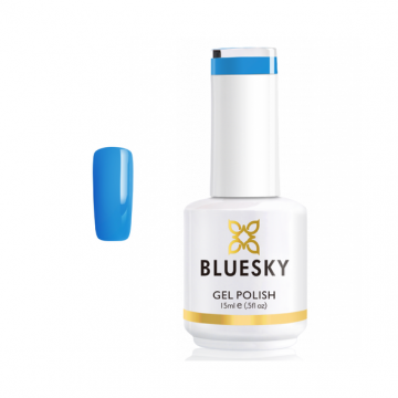 Lac de unghii semipermanent Bluesky UV Seaside Blue 15ml 