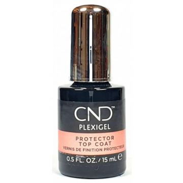 Gel hibrid pentru sigilare CND Plexigel Protector Top Coat 15ml