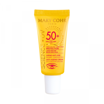 Crema contur ochi Mary Cohr Anti-Age Solaire Contour Yeux protectie solara SPF50 15ml 