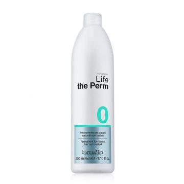 Solutie de permanent Farmavita Life the Perm pentru par natural  nr. 0 500ml