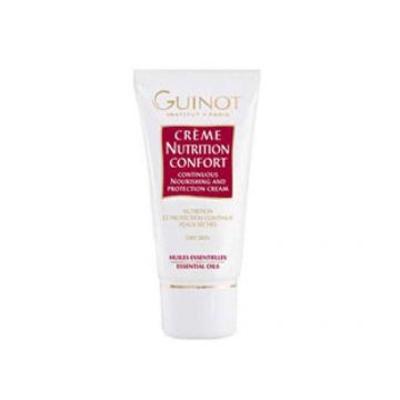 Crema Guinot Crème Nutrition Confort efect nutritiv si reparator pentru tenul foarte uscat