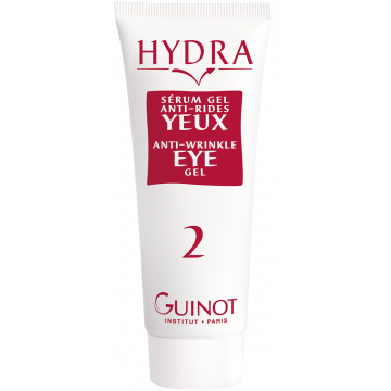 Serum gel tratament Guinot Serum Gel Anti Rides Yeux Soin Hydradermie Lift Double Ionisation antirid pentru conturul de ochi 75 ml