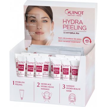 Set tratamente monodoza Guinot Hydra PH peeling pentru toate tipurile de ten 10 tratamente