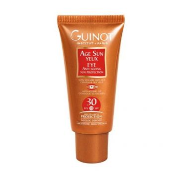 Crema pentru ochi cu protectie solara FPS 30 Guinot Age Sun Yeux Protective 15ml