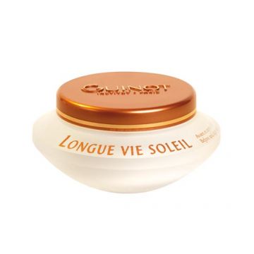 Crema pentru pregarirea inainte de expurea la soare si regenerarea pielii dupa expunerea la soare Guinot Longue Vie Soleil 50 ml
