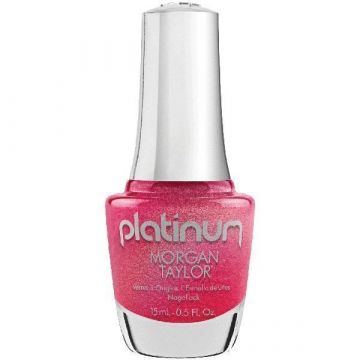 Lac de unghii saptamanal Morgan Taylor Platinum Fit For a Fairytale 15ml