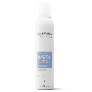 Spuma de par pentru volum si stralucire Goldwell StyleSign Bodifying Brilliance Mousse 300 ml