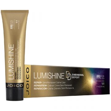 Vopsea de par demipermanent Joico Lumishine Demi Creme 8N 74ml 