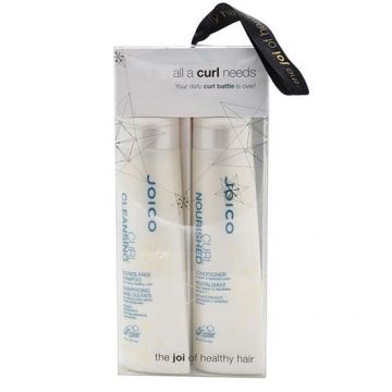 Set Sampon si Conditioner Joico Curl pentru par ondulat 2x300ml