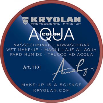 Fard crema Kryolan Aquacolor Wet Make-up 080 pentru fata si corp 8ml