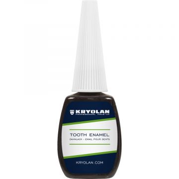 Solutie colorare dinti Kryolan Tooth Enamel  Schwarz Negru 12ml