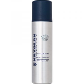 Spray de par cu slicpici Kryolan Glitter Spray Silver 150ml
