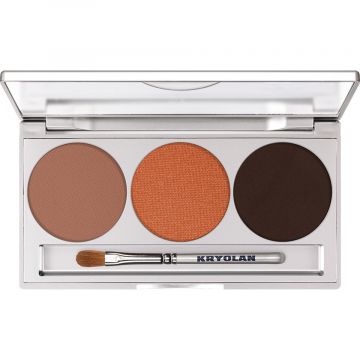 Paleta fard ochi Kryolan Eye Shadow Smokey Terracotta 3 nuante 7.5g