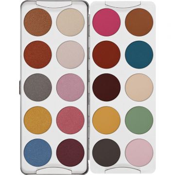 Paleta farduri de ochi Kryolan Eye Shadow CG 20 nuante 50g