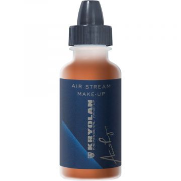 Fard lichid profesional Kryolan Air Stream Make-up Mat Shading Brown 15ml 