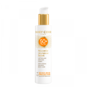 Lotiune de corp cu protectie solara Mary Cohr Nouvelle Jeunesse Soleil Lait Solaire Anti-Age Corps SPF50 150ml