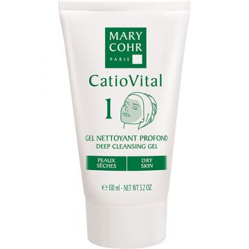 Gel demachiant Mary Cohr Profond Peaux Sèches pentru ten uscat 150 ml