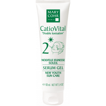 Serum Gel Mary Cohr Soins Catiovital Sérum Gel Nouvelle Jeunesse Soleil tratament pre si post expunere la soare 150 ml