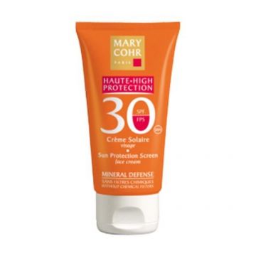 Crema Mary Cohr Age Sun Defense Creme Visage FPS 30 cu protectie solara medie 50ml