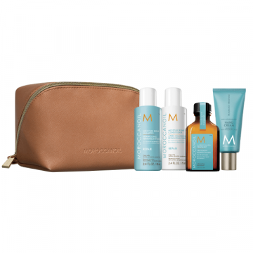 Set de par Moroccanoil Moisture Repair Hair Care Travel 2x70 1x25 1x40