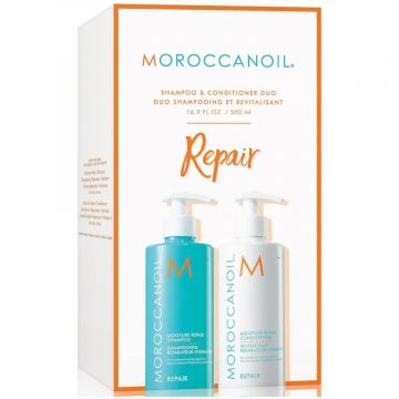 Set Sampon si Conditioner Moroccanoil reparator 2 x 500 ml 