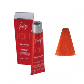 Vopsea permanenta de par Vitality's Art Absolute cu amoniac Pure Orange Fortifiant Culoare 60 ml
