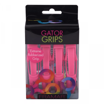Set-clipsuri-par-Framar-Gator-Grip-Pink