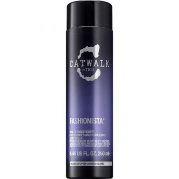 Conditioner Tigi Cat Walk Fashionista Violet pentru par blond 250ml
