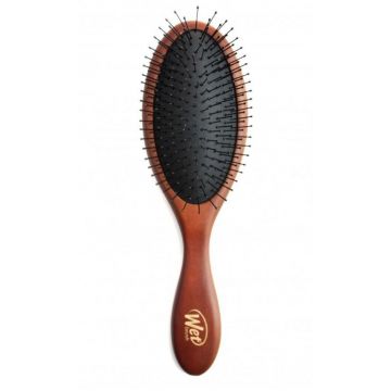 Perie de par Wet Brush Burnt Wood pentru descurcare 