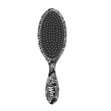 Perie de par Wet Brush Detangle Sugar Skull Negra 