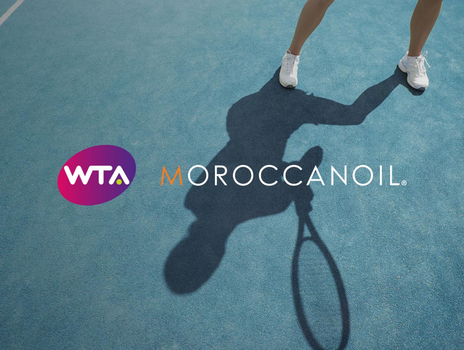 Moroccanoil este partenerul oficial al Women's Tennis Association