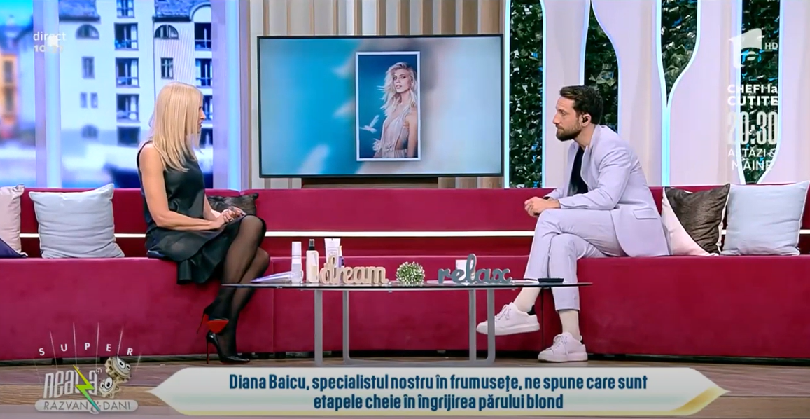 Neatza cu Razvan si Dani - Cum ne ingrijim parul blond - 5 aprilie 2021