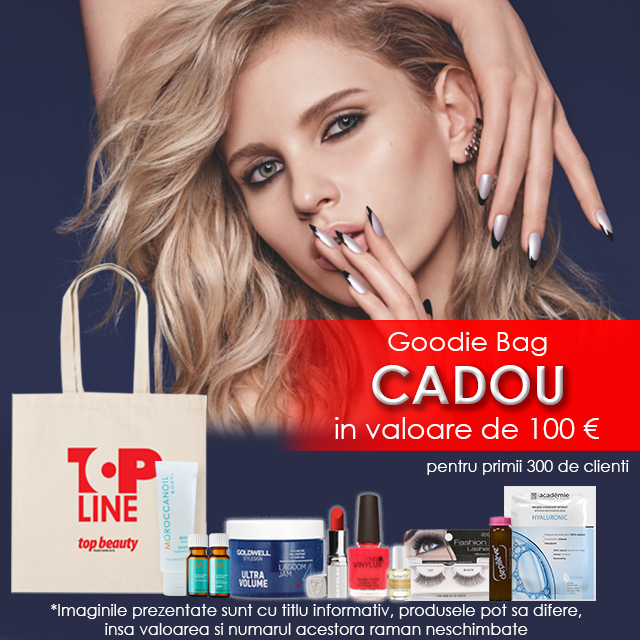 300 de cadouri in valoare de 100 euro pentru primii cumparatori de la TopBeauty Trade Show!